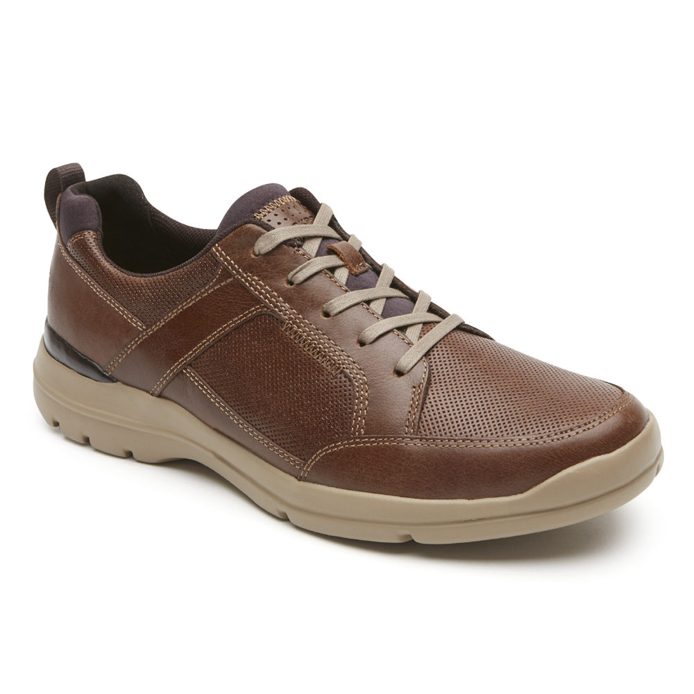 Rockport Mens Sneakers Brown - City Edge Lace-Up - UK 089-PQJGAO